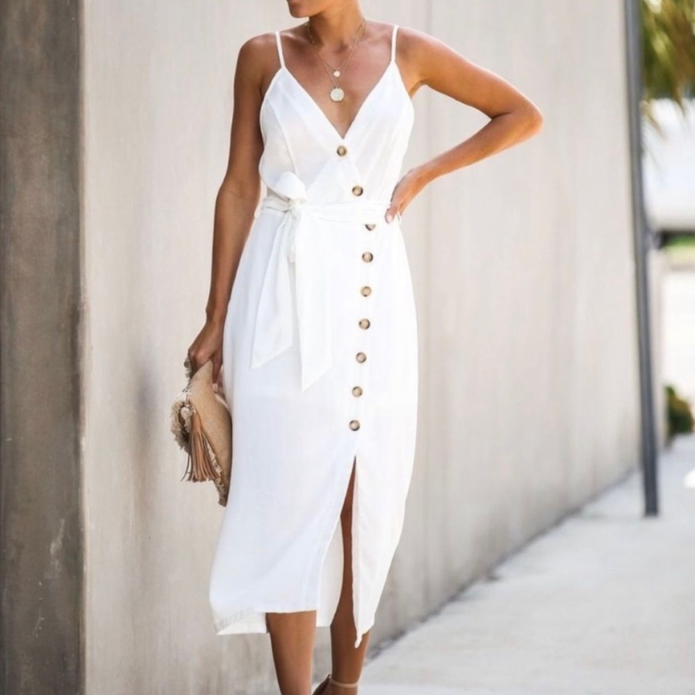 Vici white sundress
